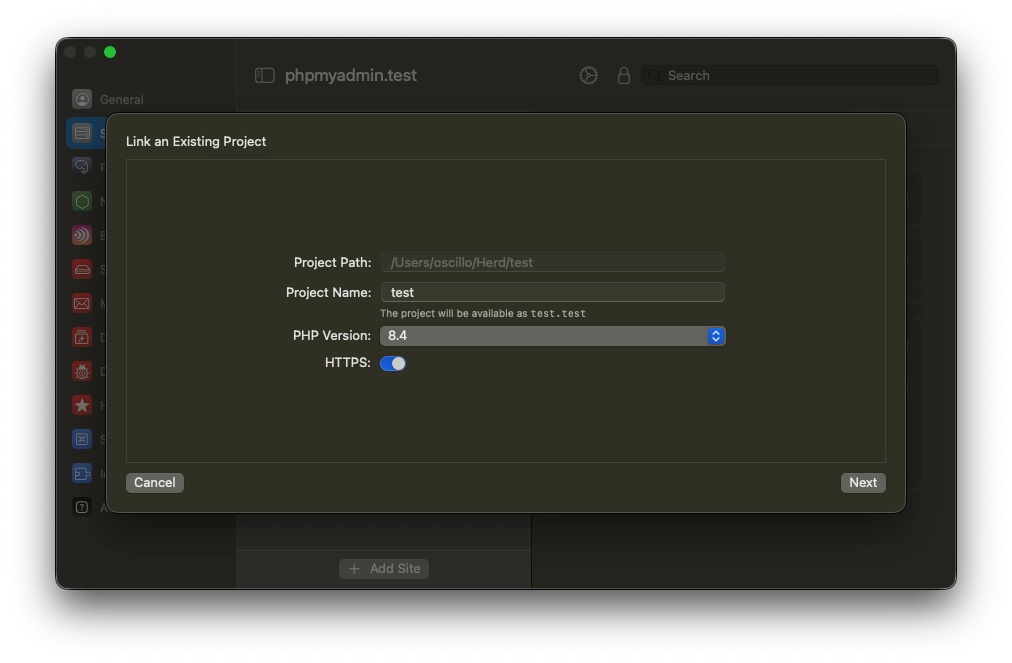 Herd - Project Configuration Done