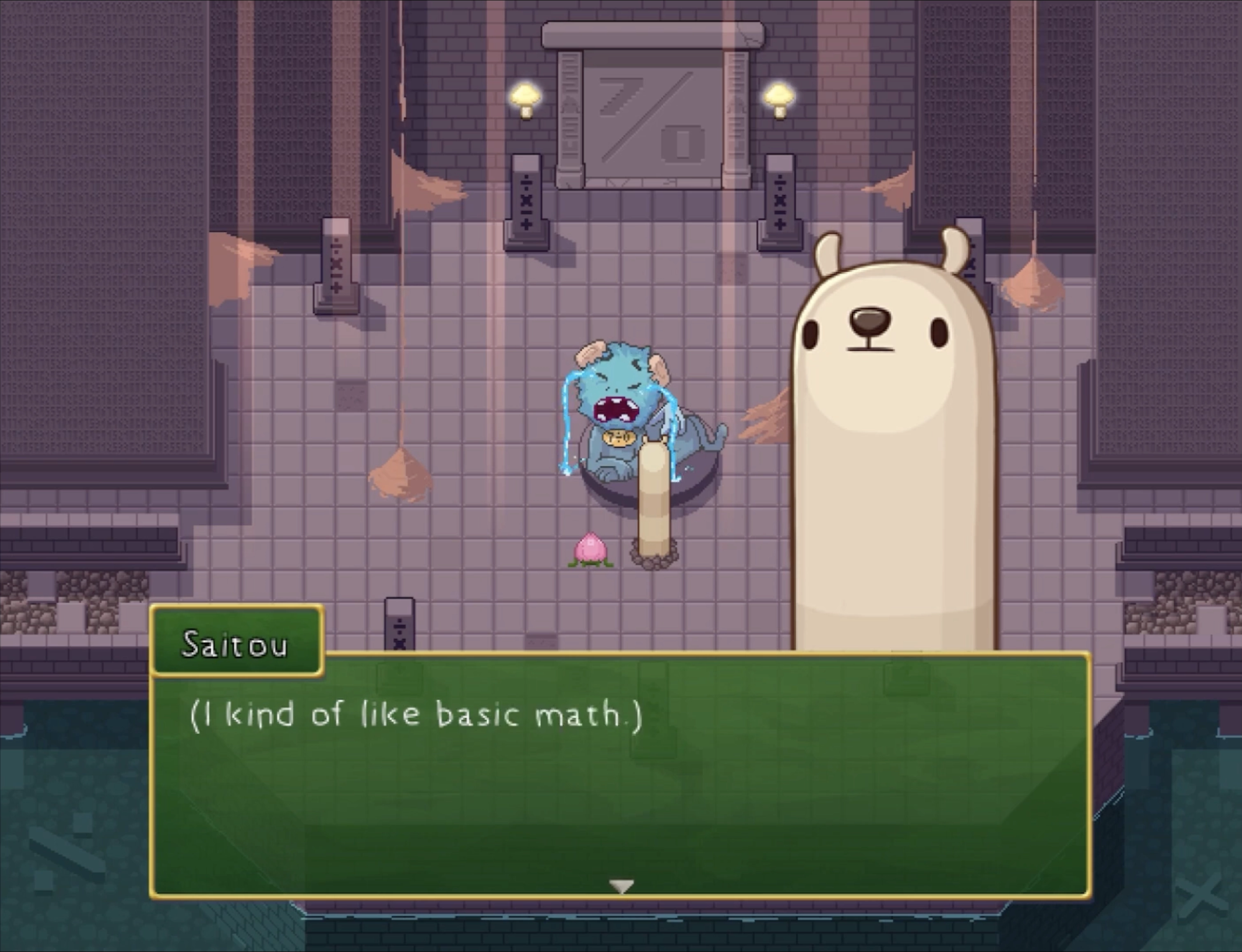 I kind of like basic math.