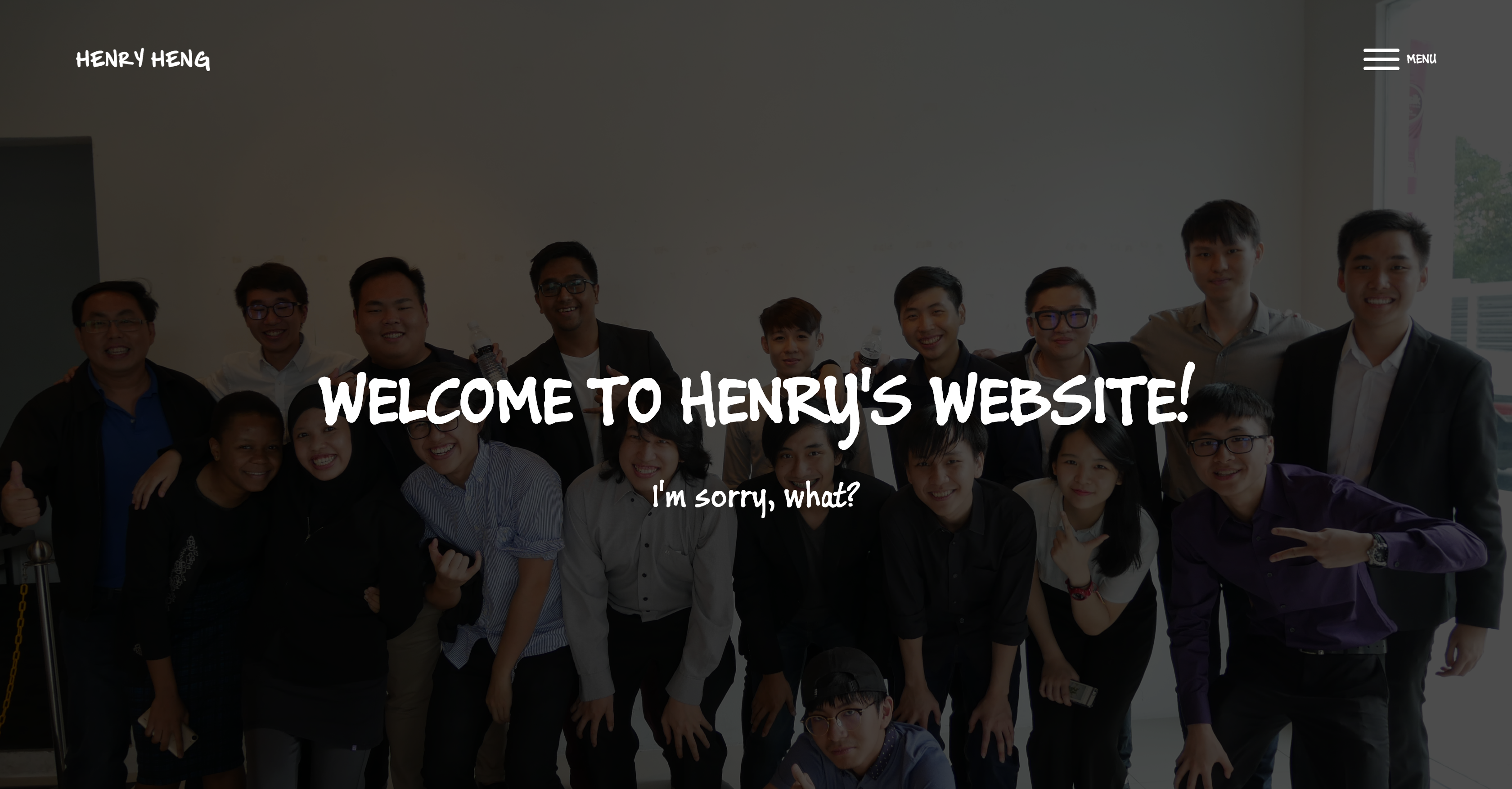 Portfolio Website 2018